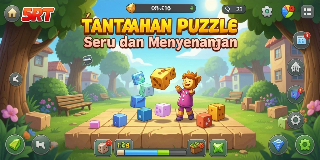 Tampilan gameplay 5RT yang menantang dan menarik.