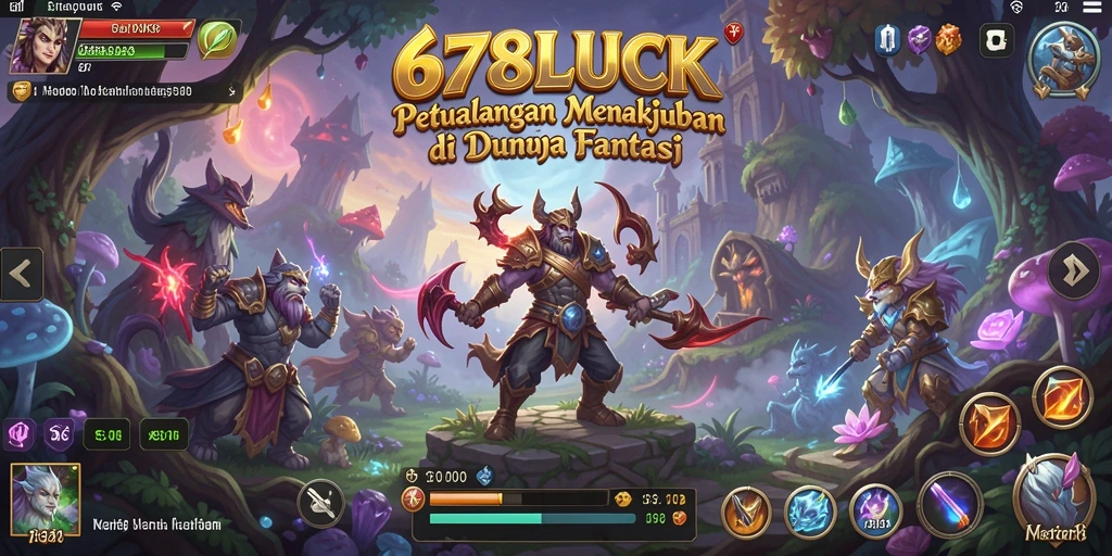 Tampilan gameplay menarik 678LUCK yang penuh petualangan.