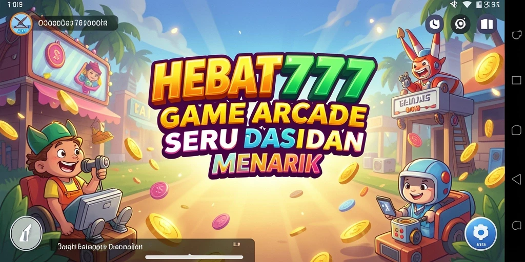 Tampilan menarik dari gameplay HEBAT777 saat menghadapi berbagai rintangan dalam arcade.