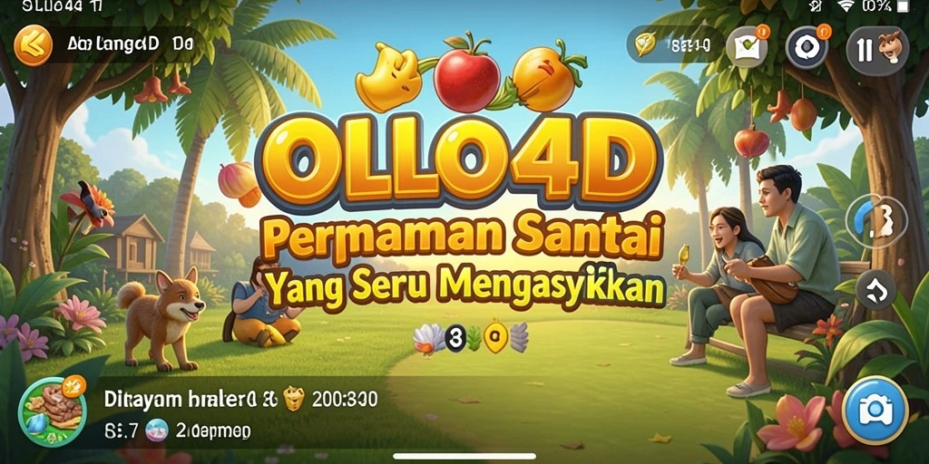 Tampilan menarik dari gameplay seru OLLO4D.