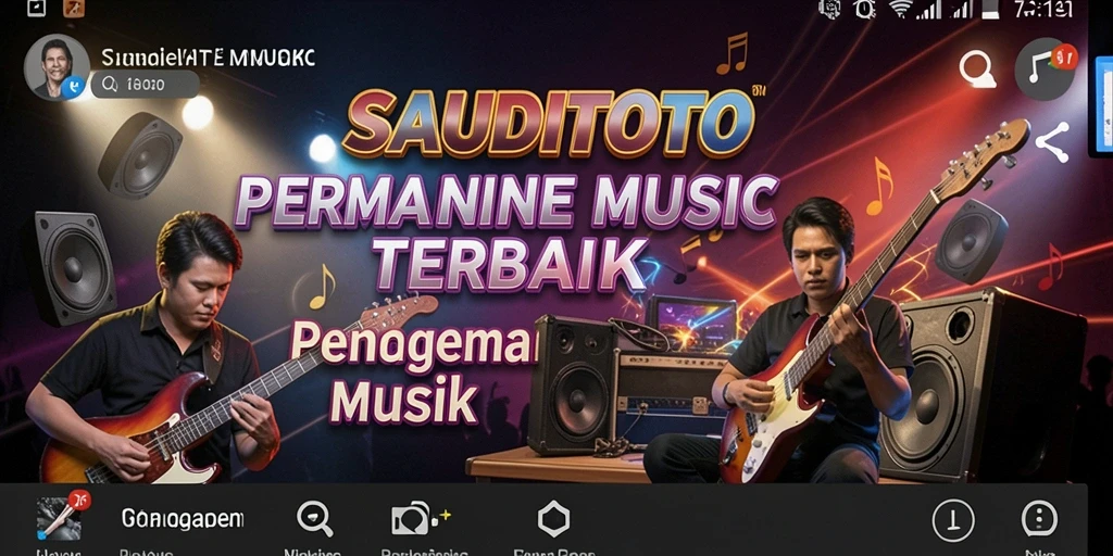 Screenshot SAUDITOTO menampilkan gameplay bernyanyi yang seru.