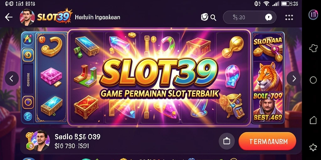 Menampilkan gameplay SLOT39 yang seru dan interaktif.